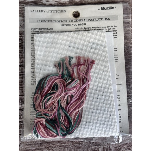 BUCILLA Gallery of Stitches MY SISTER, MY FRIEND 7" x 5" - Picture 2 of 4